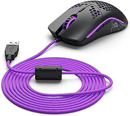 Glorious PC Gaming uyumlu Yükseltilmiş Kablo V2 - Mor Reign