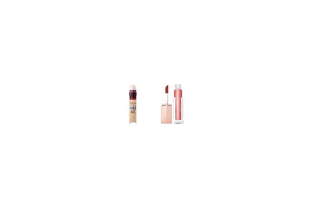 New York Instant Anti Age Eraser Kapatıcı, 01 Light, 6.8 ml + New York Lifter Gloss Nemlendirici Dudak Parlatıcısı - 003 Moon