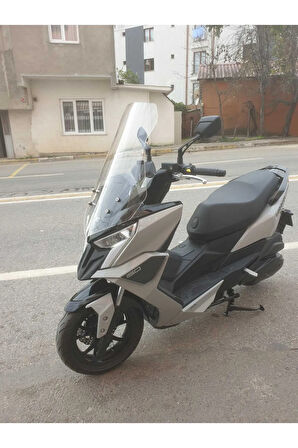 Kymco Dink R 150 Ön cam 2023 2024 Model Yılı 68cm Şeffaf Renk 4mm Orta Boylu Cam