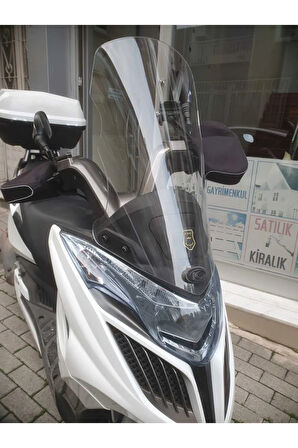 Kymco G Dink 150 250i Ön cam 2013 Model Yılı 66cm Şeffaf Renk 4mm Uzun Geniş Cam
