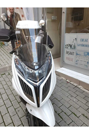 Kymco G Dink 150 250i Ön cam 2013 Model Yılı 66cm Şeffaf Renk 4mm Uzun Geniş Cam