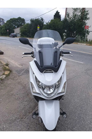 Kymco Xciting 250 500 İ Ön cam 2008 2012 Model Yılı 72cm Şeffaf Renk 4mm Uzun Geniş Cam