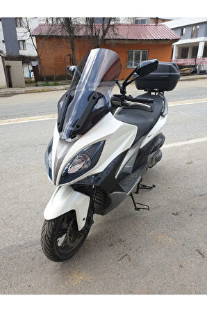 Kymco Xciting 400 İ Ön cam 2015 Model Yılı 72cm Açıkfüme Renk 4mm Uzun ve geniş