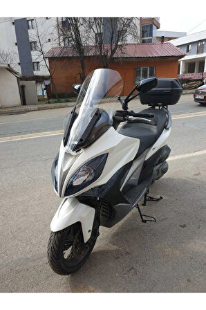 Kymco Xciting 400 İ Ön cam 2015 Model Yılı 72cm Şeffaf Renk 4mm Uzun ve geniş