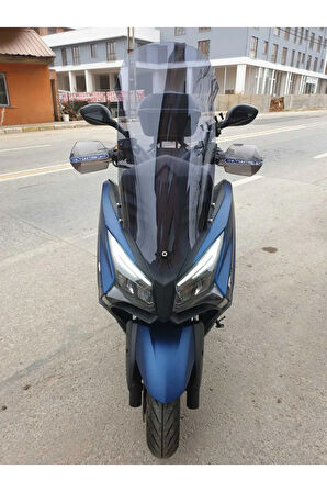 Kymco Xtown 250 İ Ön cam 2020 2024 Model Yılı 83cm Açıkfüme Renk 4mm Uzun ve geniş