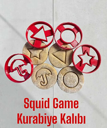 Squid Game Kurabiye Kalıbı