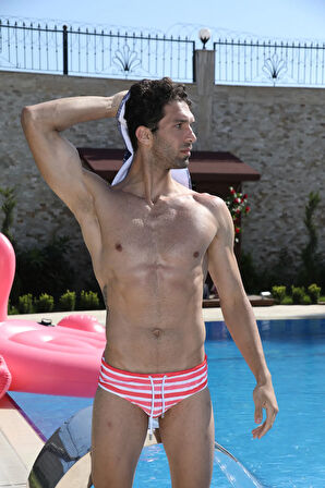 Orange Lıne Slip Mayo