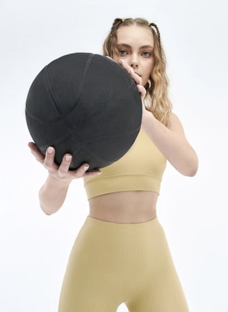 Lol Day Basıc Fitilli Crop Top