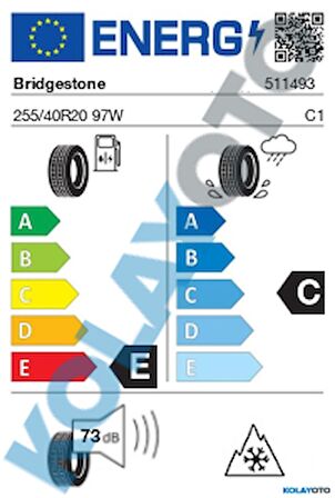 Bridgestone Blizzak LM001 255/40R20 97W M+S (Kış) (2023)