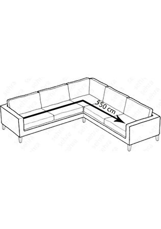 Starmall jakarli Şal desen 7 Kişilik L köşe koltuk örtüsü, Esnek koltuk kılıfı, osmanlı desen (550cm) Bordo