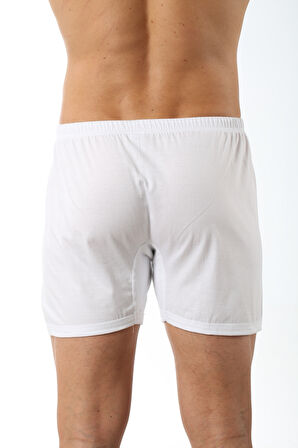 Özkan 0043 5'li Paket Erkek Pamuklu Penye Süprem Kumaş Esnek Rahat Paçalı Don Boxer Külot