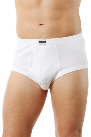 Özkan 0117 6'lı Paket Erkek Pamuklu Ribana Torbalı Esnek Yumuşak Rahat Slip Külot