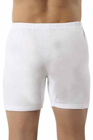 Özkan 0118 6'lı Paket  Erkek Pamuklu Ribana Paçalı Don 