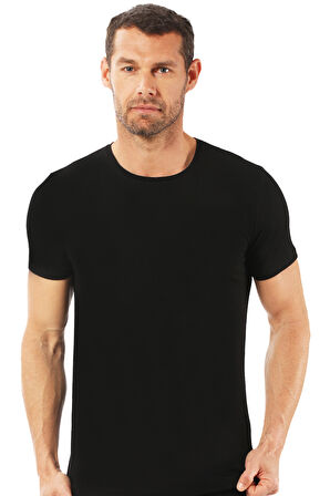 Özkan 0265 6'lı Paket  Erkek Pamuklu Kapalı Sıfır Yaka Yarım Kol Fanila Tişört