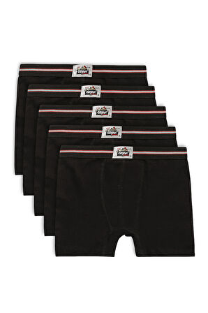 Özkan 0711 5'li Paket Erkek Çocuk %100 Pamuklu Boxer Şort