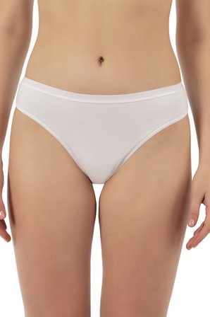 Özkan 6120 6'lı Paket Kadın Pamuklu Likralı Süprem Esnek Rahat Slip Külot