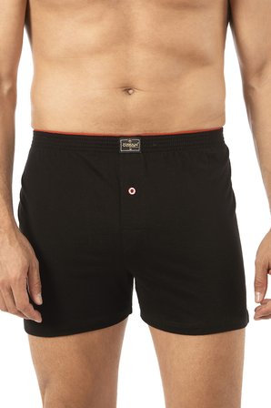 Özkan 0041 3'lü Paket Erkek %100 Pamuklu Şardonlu Klasik Rahat Kesim Havlu Bel Süprem Penye Boxer