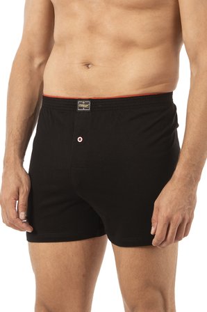 Özkan 0041 3'lü Paket Erkek %100 Pamuklu Şardonlu Klasik Rahat Kesim Havlu Bel Süprem Penye Boxer