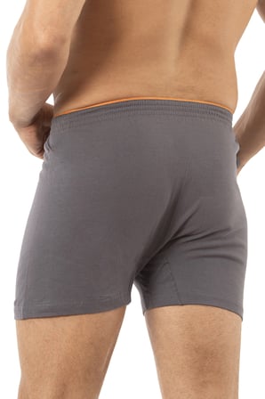 Özkan 0041 3'lü Paket Erkek %100 Pamuklu Şardonlu Klasik Rahat Kesim Havlu Bel Süprem Penye Boxer