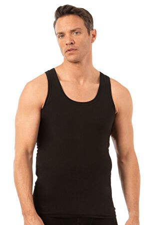 Özkan Underwear Özkan 0050 6'lı Paket Erkek %100 Pamuklu Penye Süprem Kalın Askılı Atlet