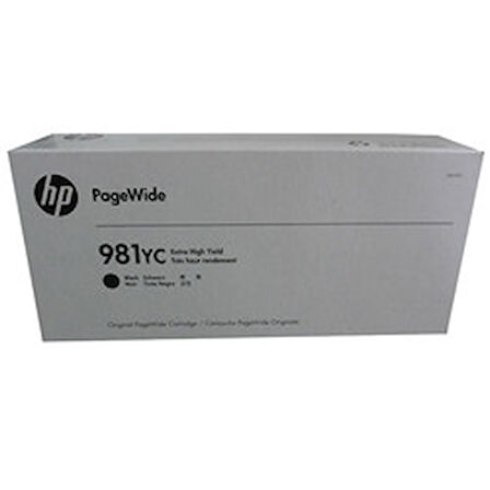 Hp L0R20YC (981YC) Siyah Orjinal Kartuş