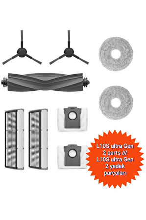 Dreame L10S ultra Gen 2 RLL32SE modeli uyumlu yedek parça seti