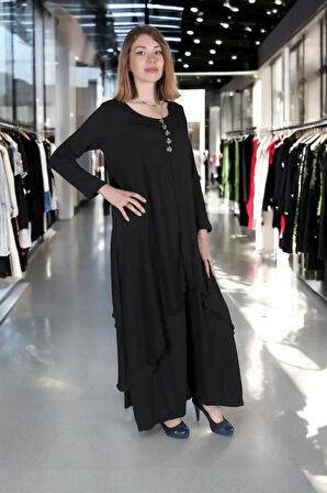 Günlük Salaş İki Katlı Elbise