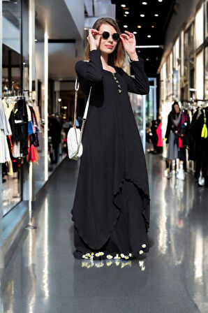 Günlük Salaş İki Katlı Elbise