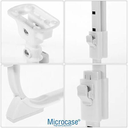 Microcase Yükseklik Ayarlı Masa ve Sehpa Ayak Takımı 2 Adet - BEYAZ AL5057