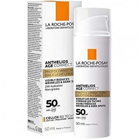 Anthelios Age Correct SPF 50 Kırışıklık Karşıtı Krem 50 ml