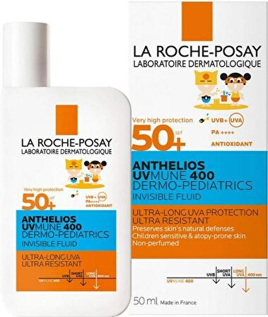 La Roche Posay Anthelios Dermo Pediatric Invisible Fluid SPF50 50 ml