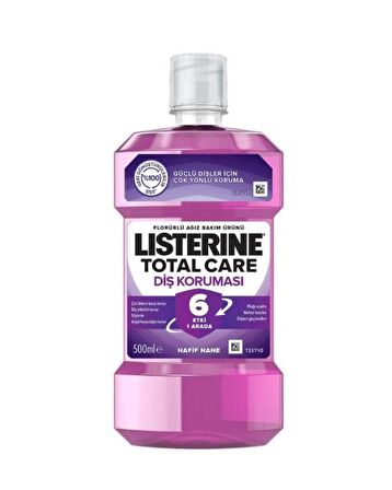 Listerine Total Care 6 Etki 1 Arada Nane Aromalı Ağız Bakım Suyu 500ml