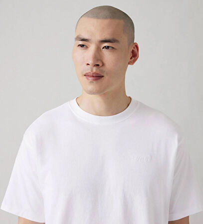 RED TAB VINTAGE TEE NEUTRALS