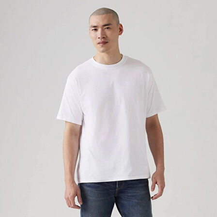 RED TAB VINTAGE TEE NEUTRALS