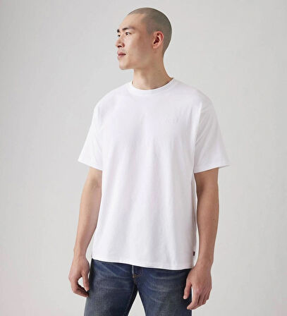 RED TAB VINTAGE TEE NEUTRALS