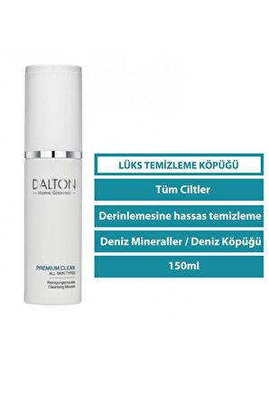 Premium Clean Tüm Ciltler için Temizleyici Yüz Temizleme Köpüğü 150 ml