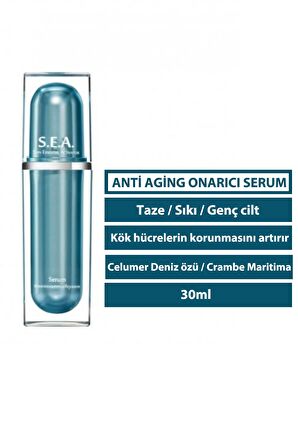 Sea Yaşlanma Karşıtı Celumer-Deniz Özlü 30 Yaş + Gece-Gündüz Yüz ve Boyun Serumu 50 ml