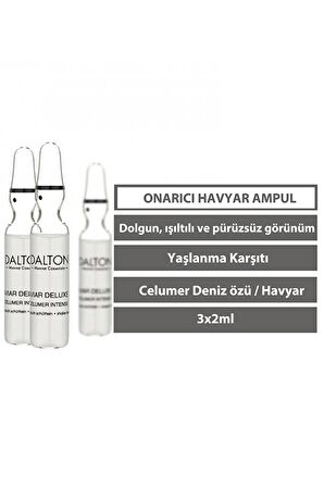 Caviar Deluxe Yaşlanma Karşıtı Havyar Özlü 30 Yaş + Gece-Gündüz Yüz ve Boyun Ampul 3x2 ml