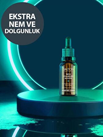 Tüm Cilt Tipleri İçin Yoğun Nemlendirici Triple Hyaluronik Asit Serum