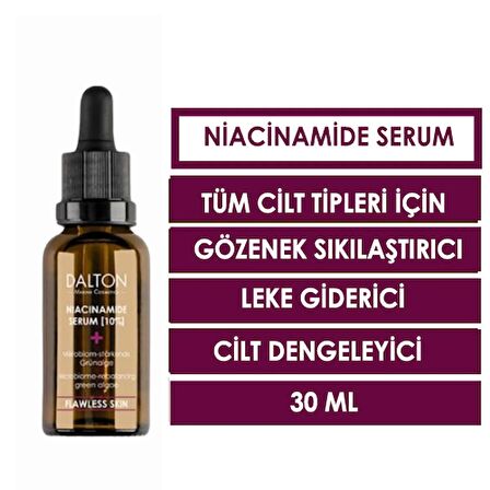 Tüm Cilt tipleri İçin gözenek Sıkılaştırıcı Niacinamide Serum