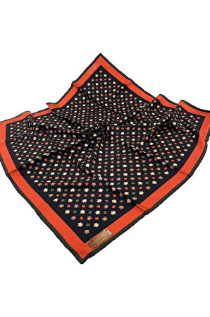 La Boutique Nostalji Serisi İpek Twill Eşarp LB1416-01