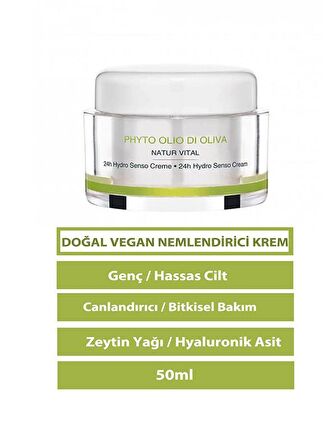 Phyto Olio Di Oliva Tüm Cilt Tipleri İçin Su Bazlı Yağsız Nemlendirici Yüz Bakım Kremi 50 ml