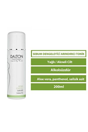 DERMA CONTROL Yağ Dengeleyici Arındırıcı Tonik