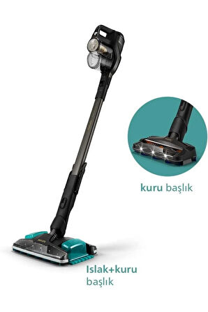 Speedpro Plus 25.2 V Islak Kuru Şarjlı Dikey Süpürge