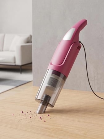 Luna L1200 Hepa filtreli Dikey Süpürge - Bordo