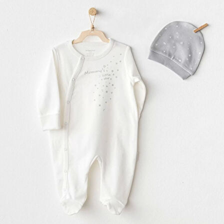 Andywawa Ac25705 Mommy's Little Star Tulum Takım Ekru