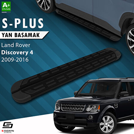 S-Dizayn Land Rover Discovery 4 S-Plus Siyah Yan Basamak 193 Cm 2009-2016 A+ Kalite