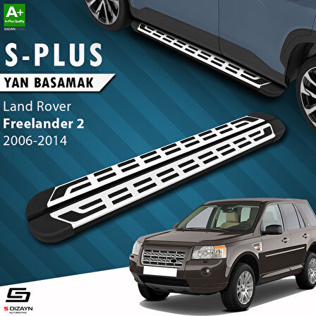 S-Dizayn Land Rover Freelander 2 S-Plus Gri Yan Basamak 173 Cm 2006-2014 A+ Kalite