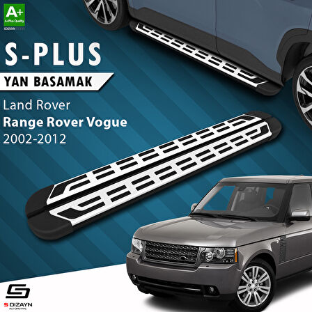 S-Dizayn Land Rover Range Rover Vogue 2 S-Plus Gri Yan Basamak 183 Cm 2002-2012 A+ Kalite