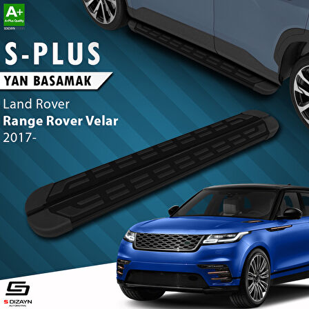 S-Dizayn Land Rover Range Rover Velar S-Plus Siyah Yan Basamak 193 Cm 2017 Üzeri A+ Kalite